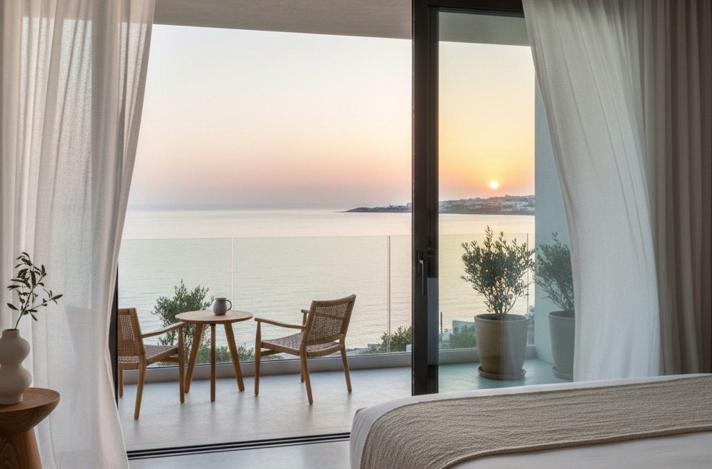 Dormire dove il mare respira: camere con vista emozione